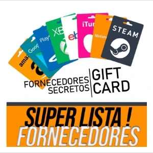Top Fornecedores Gift Cards - Lista Secreta
