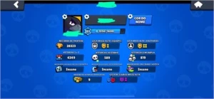 CONTA BRAWL STARS 27K TROFEUS 53 BRAWLERS 5 LENDÁRIOS