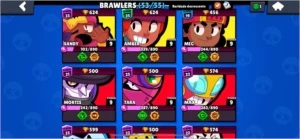CONTA BRAWL STARS 27K TROFEUS 53 BRAWLERS 5 LENDÁRIOS