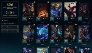 Vendo conta League of Legends LOL