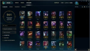 CONTA DIAMOND 3 - +80 CAMPEÕES - 22 SKINS - League of Legends LOL