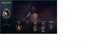 Conta de lol Ouro 3 - League of Legends
