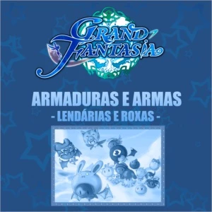 Set roxo completo grand fantasia GF