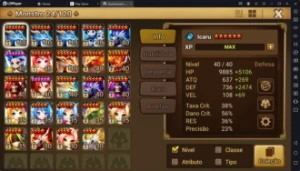 Conta summoners war global com 28 nat 5 - PVE completo
