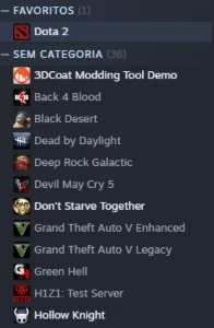 Conta Steam Dota 2 com vários collerctos e muitos jogos