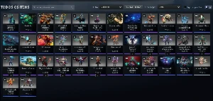 Conta Steam Dota 2 com vários collerctos e muitos jogos