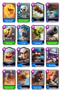 Conta top Clash Royale +de 3 anos de uso