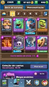 Conta top Clash Royale +de 3 anos de uso