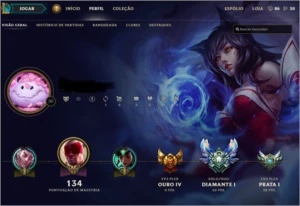 Conta d1 mmr alto - League of Legends LOL