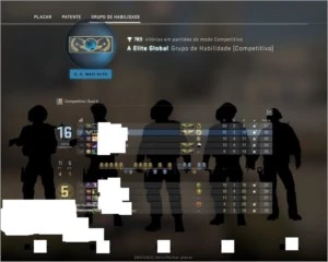 Conta CSGO com muitas medalhas, CSGO medalhas de serviço - Counter Strike
