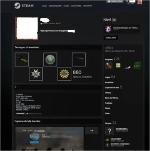 Conta CSGO com muitas medalhas, CSGO medalhas de serviço - Counter Strike