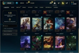 Conta Platina 4 Sem Email Confirmado - League of Legends LOL