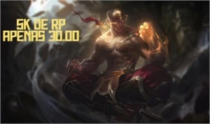 5000 RIOT POINTS ENVIADOS DIRETAMENTE PARA SUA CONTA - League of Legends LOL