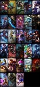 Conta league of legends 112 champs LOL