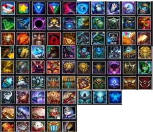 Conta league of legends 112 champs LOL
