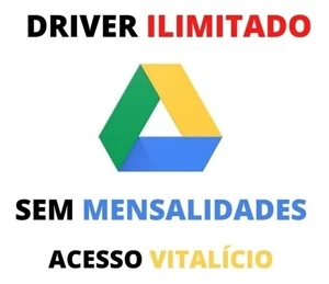 Armazenamento INFINITO e VITALICIO - Google Drive - Premium