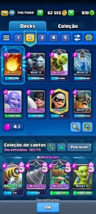 Conta Clash Royale quase 5k troféus