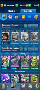 Conta Clash Royale quase 5k troféus