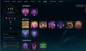 Conta Lol Diamante 1 Todos Champs 120 Skins Borda De Mestre - League of Legends