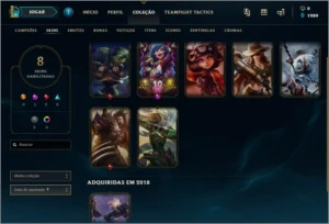 Conta Platina 4 - League of Legends LOL