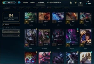 Conta Platina 4 - League of Legends LOL