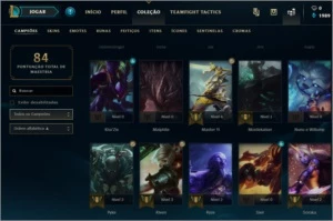 Conta Platina 4 - League of Legends LOL