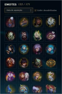 CONTA PLATINA 3 (EX D4) - 212 SKINS - League of Legends LOL