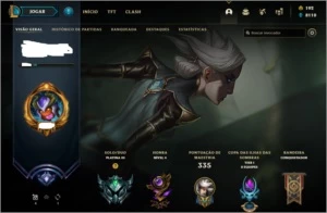 CONTA PLATINA 3 (EX D4) - 212 SKINS - League of Legends LOL