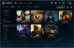 CONTA PLATINA 3 (EX D4) - 212 SKINS - League of Legends LOL