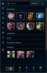 CONTA PLATINA 3 (EX D4) - 212 SKINS - League of Legends LOL