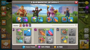 clash of clans CV 15 COM 6 CONSTRUTORES DA PRA MUDAR DE NOME