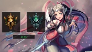 Elo job irelinha [Gold 1 > Platina 4] - League of Legends LOL
