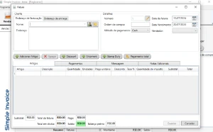 Fatura Simples  Completo 3.25.0.6 Vitalicio - Softwares e Licenças