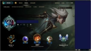Conta League of Legends - SOLODUO: PLAT5 FLEX: D5 LOL