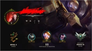 Vendo conta league of legends - prata 3 LOL