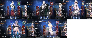 V>Conta Epic Seven Com Vários Recursos