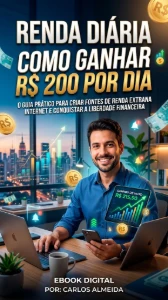 Como Render 200 Reais  Por Dia - eBooks