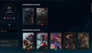 Conta League of Legends LOL