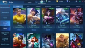 Conta mobile legends