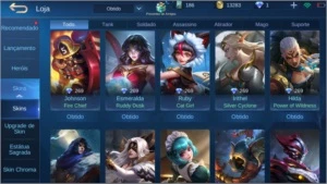 Conta mobile legends