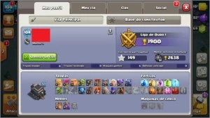 Conta Clash Of Clans CV9 FULL + Construtor FULL