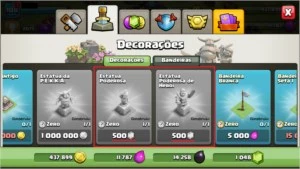 Conta Clash Of Clans CV9 FULL + Construtor FULL