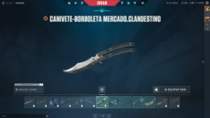 Super Conta De Valorant+3 Facas +Vandal Sublime+Phantom Ion