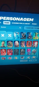 Conta de fortnite rara com muitos itens 