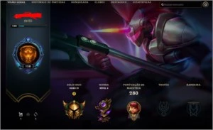 Conta de League of Legends LOL