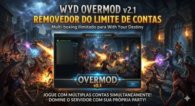 BOT WYD OVERMOD v2.1 - Removedor do limite de contas - Outros