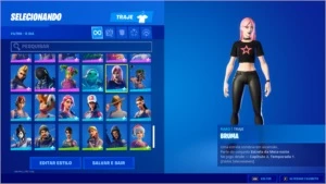 CONTA FORTNITE COM MAIS DE 100 SKINS, INCLUSA AS RARAS