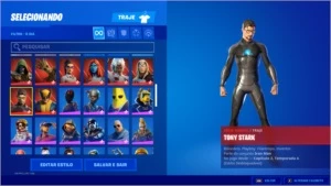 CONTA FORTNITE COM MAIS DE 100 SKINS, INCLUSA AS RARAS