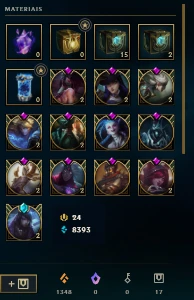 ⭐ Diamante 3 ⭐155 skins ⭐ - League of Legends LOL