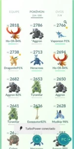 Conta Pokémon Lvl 40 Azul